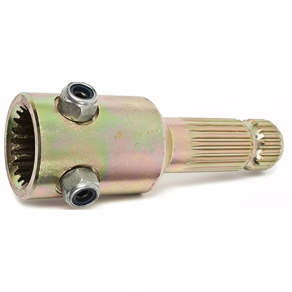1-3/4 INCH 20 SPLINE X 1-3/8 INCH 21 SPLINE SET SCREW PTO ADAPTER