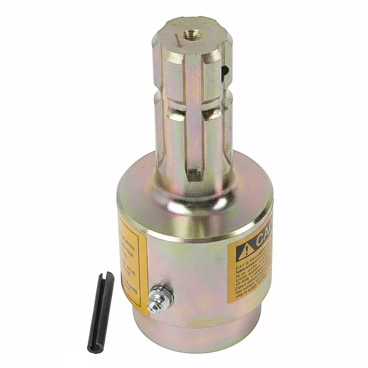 1-3/8 INCH 6 SPLINE X 1-3/8 INCH 6 SPLINE OVER RUN PTO COUPLER