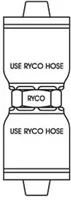 1 Inch Straight Joiner for Hydraulic Hose Assembly and Crimping