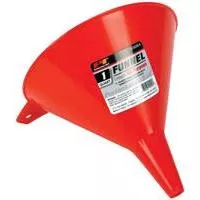 1 QUART ALL PURPOSE FUNNEL - RED PLASTIC