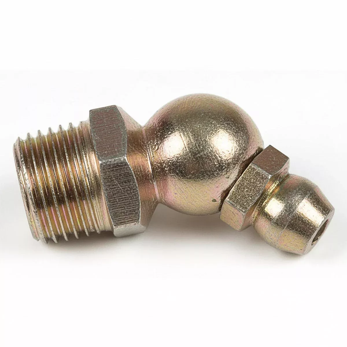 10MM METRIC 45° GREASE ZERK - BAG 10