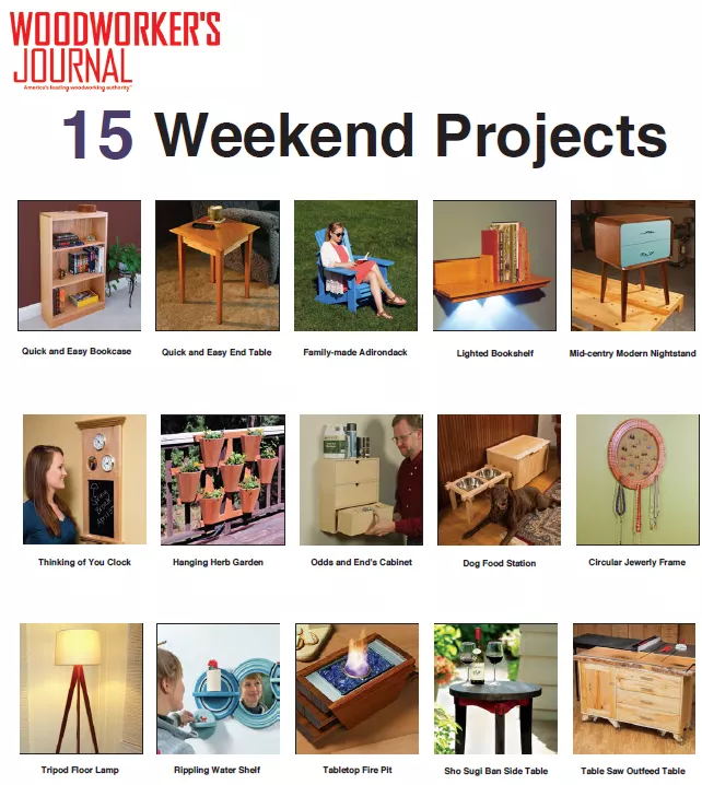 15 Weekend Projects Collection