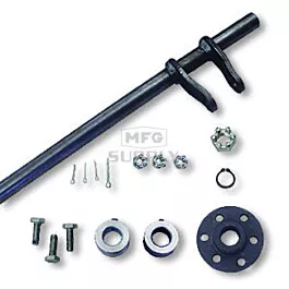 22" Steering Shaft Kit with Pittman Arms Welded