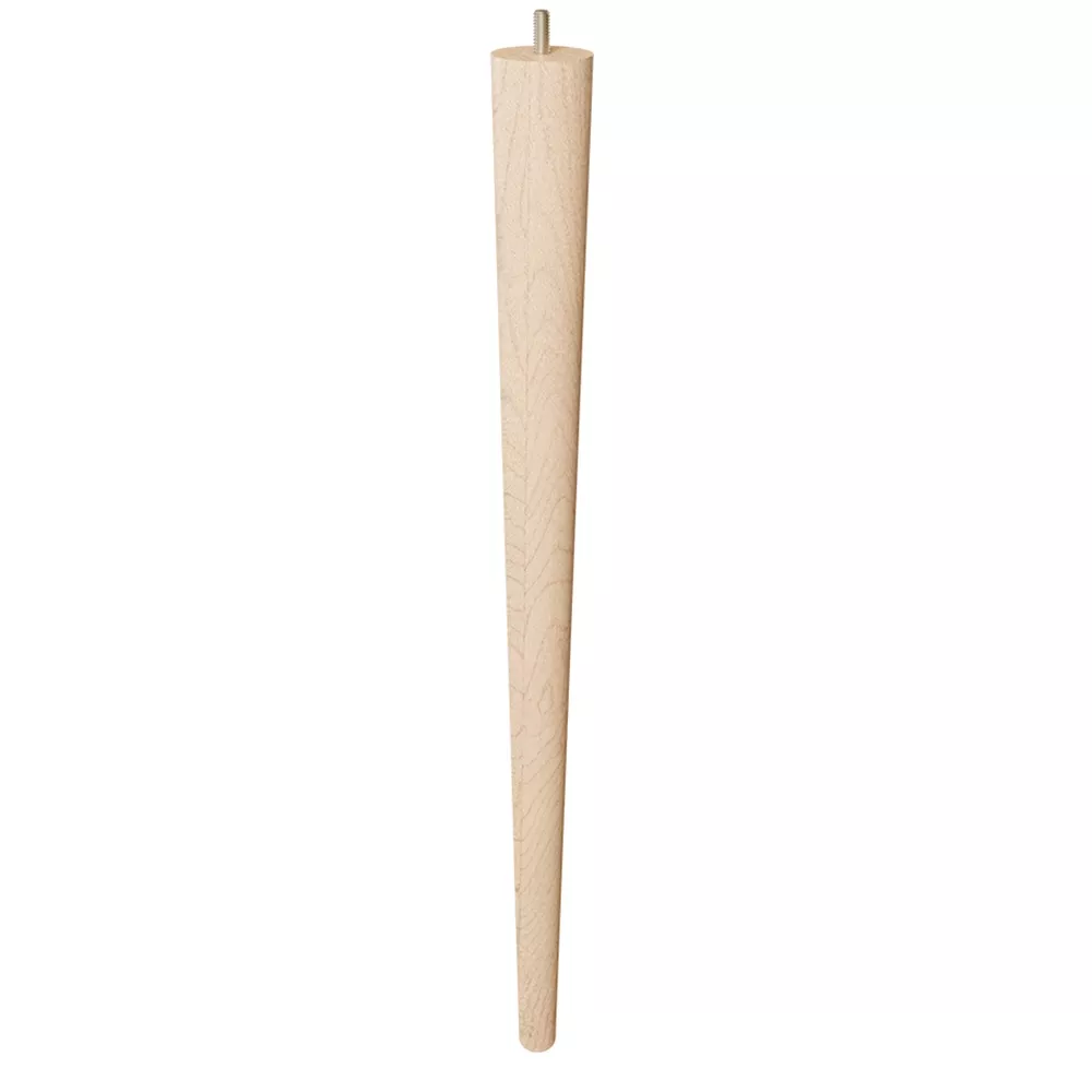 24'' Pre-Finished Tapered Turned Legs