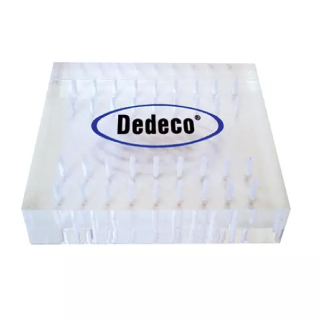 36 Hole Lucite Block