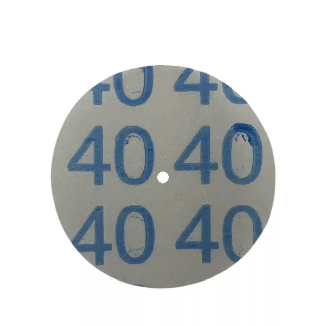 3M Pin Hole Aluminum Oxide Plastic Discs - 1 1/2"