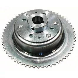 4-1/2" Drums with Riveted Hubs 60 Tooth Sprocket - Machined OD