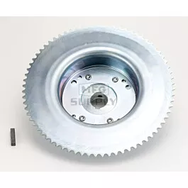 4-1/2" Drums with Riveted Hubs 72 Tooth Sprocket - Machined ID