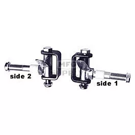 4-1/2" long Spindle & Bracket Set - Side 1, 5/8" axle