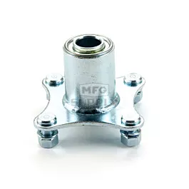 4 bolt hub, 3/4" ID Bearings.