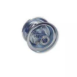 4" Steel Wheel, 2-7/8" wide, 3/4" ID Bearing