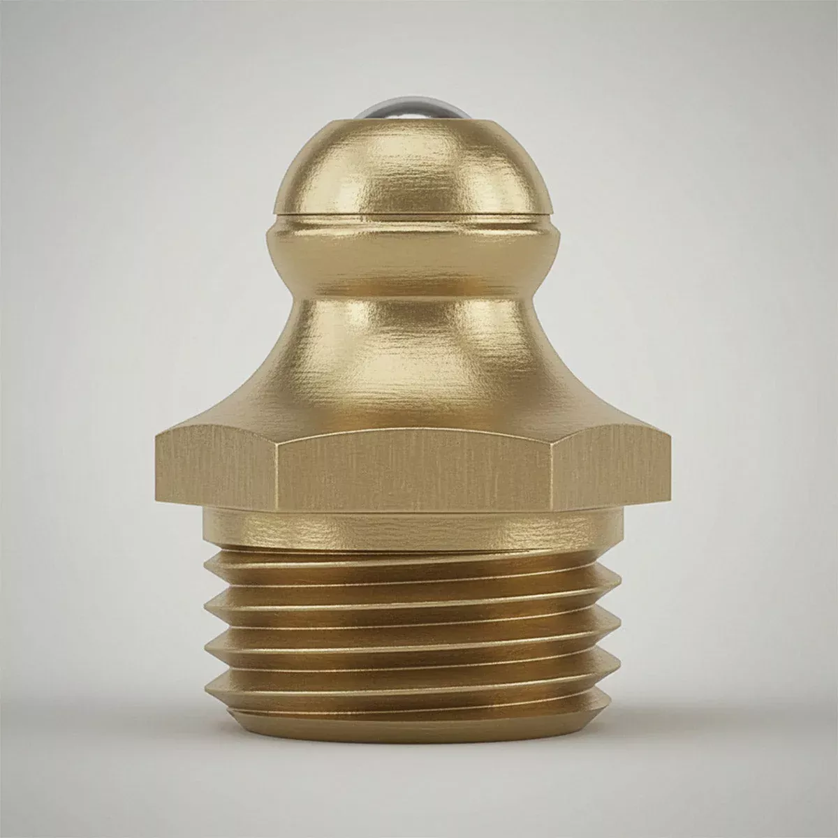 5/16"-24 NPT STRAIGHT - SHORT SHANK GREASE ZERK - BAG 10