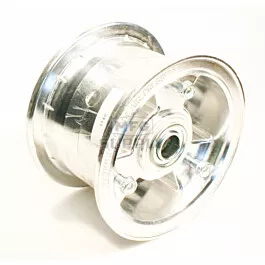 5" Aluminum Wheel, 3" wide, 3/4" ID Bearing