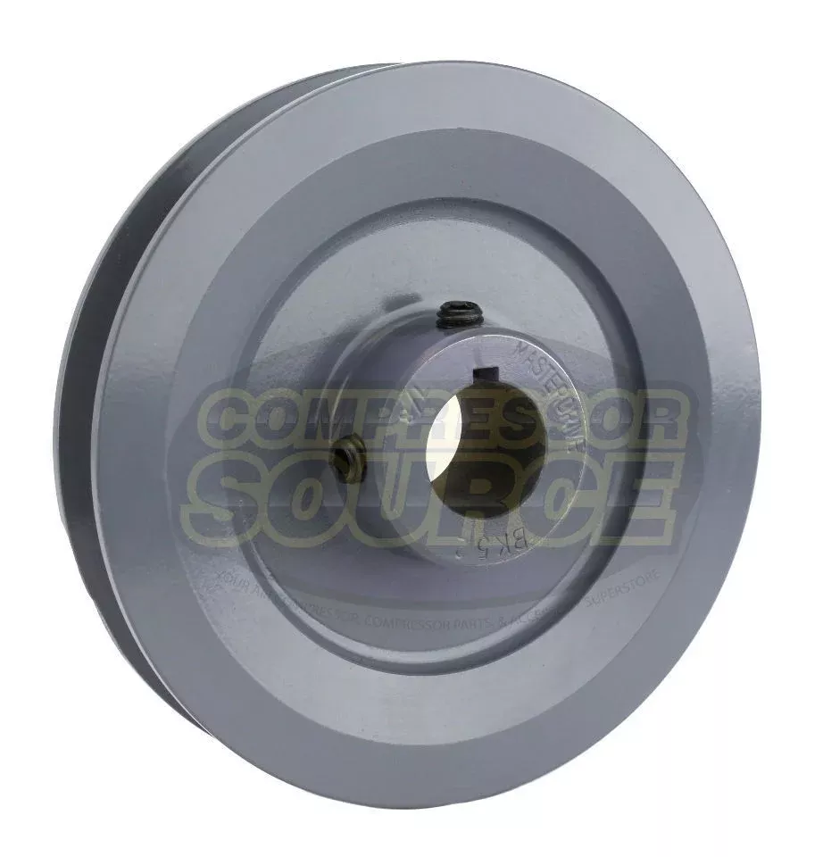 5" Single Groove B Section 5L Sheave with 7/8" (0.875") Keyed Bore - B