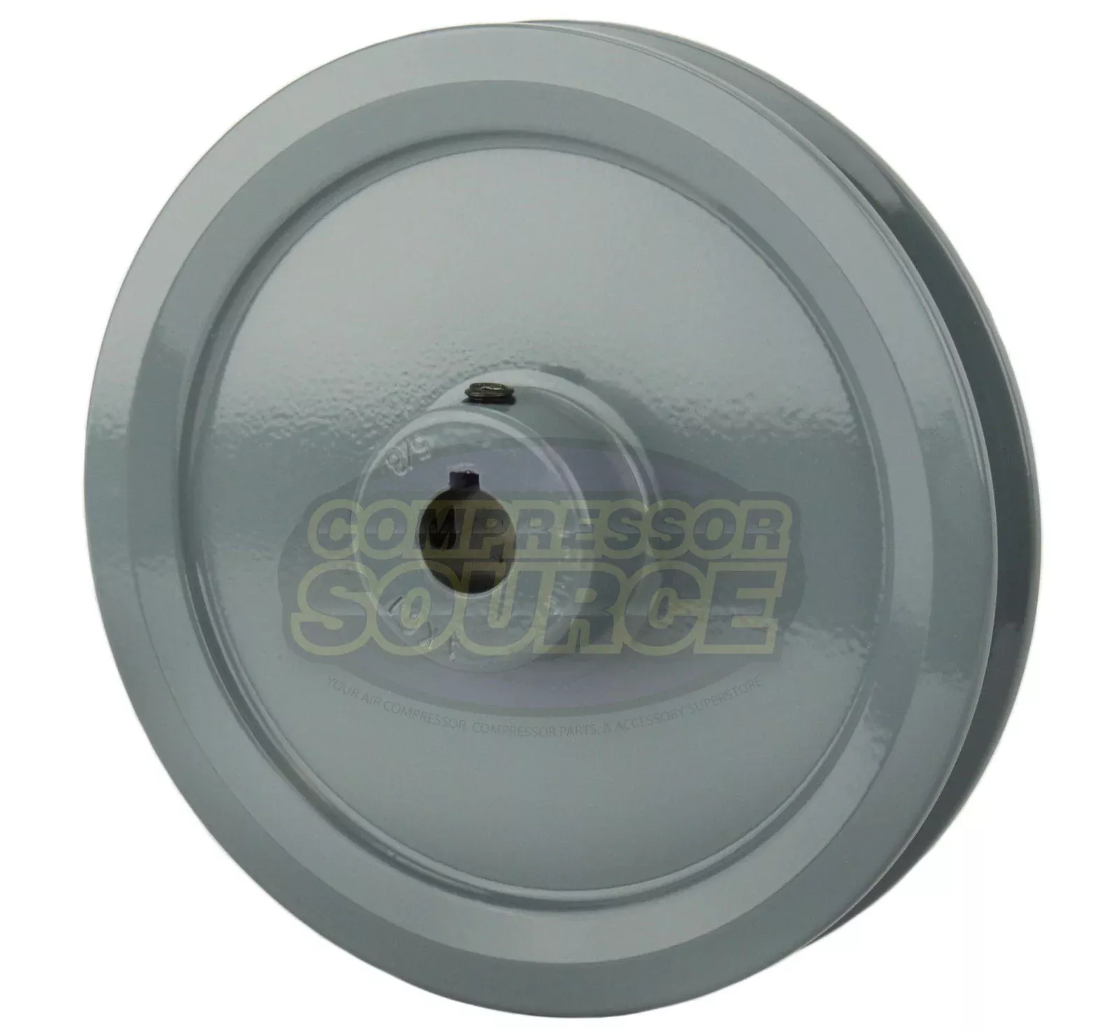 6" Single Groove A Section 4L Sheave with 5/8" (0.625") Keyed Bore - A