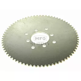 72 tooth steel sprocket, #35 chain