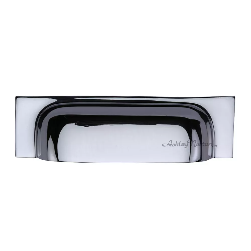 8-3/4''Industrial Cabinet Bin Pull, Polished Chrome
