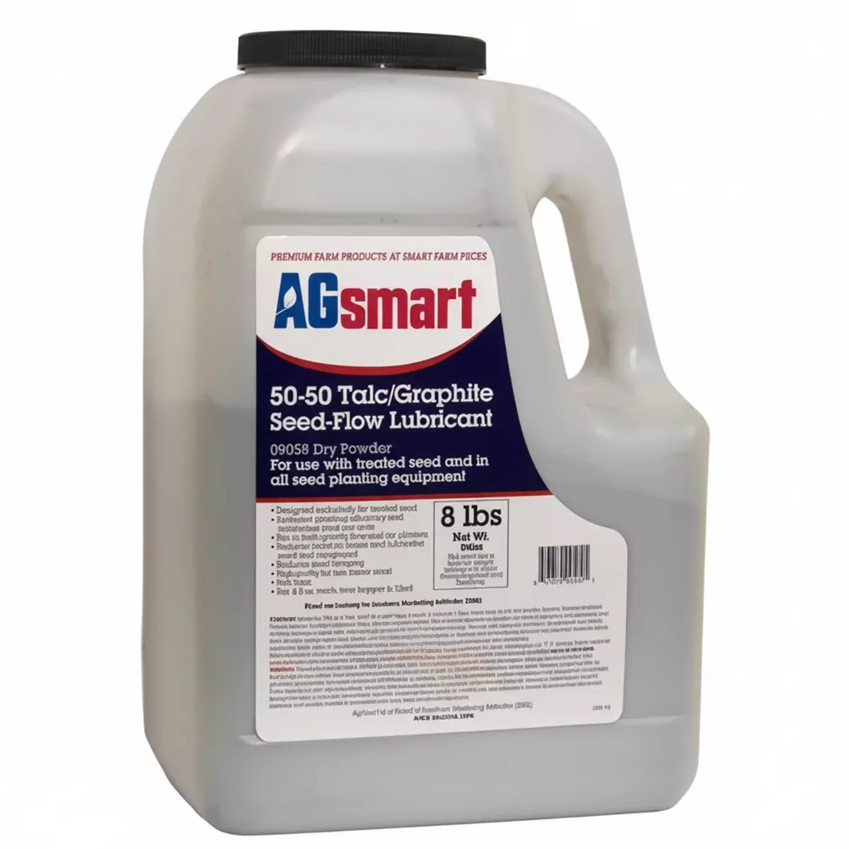 AgSmart 50-50 Talc & Graphite Planter Seedflow Lubricant - 8 lbs.