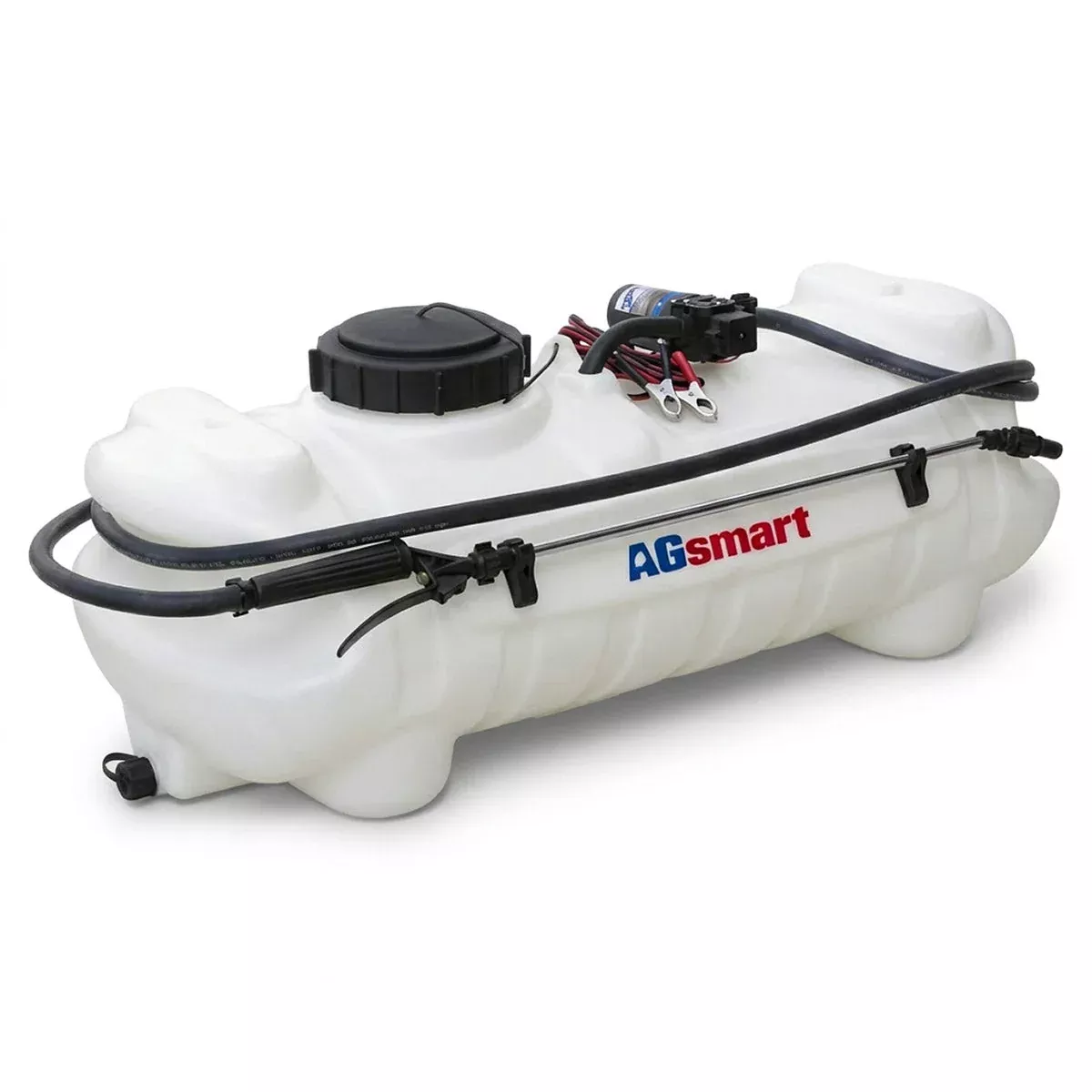 AgSmart ATV Spot Sprayer - 15 Gallon, 2.2 Gallon Top Mounted Pump, Boomless