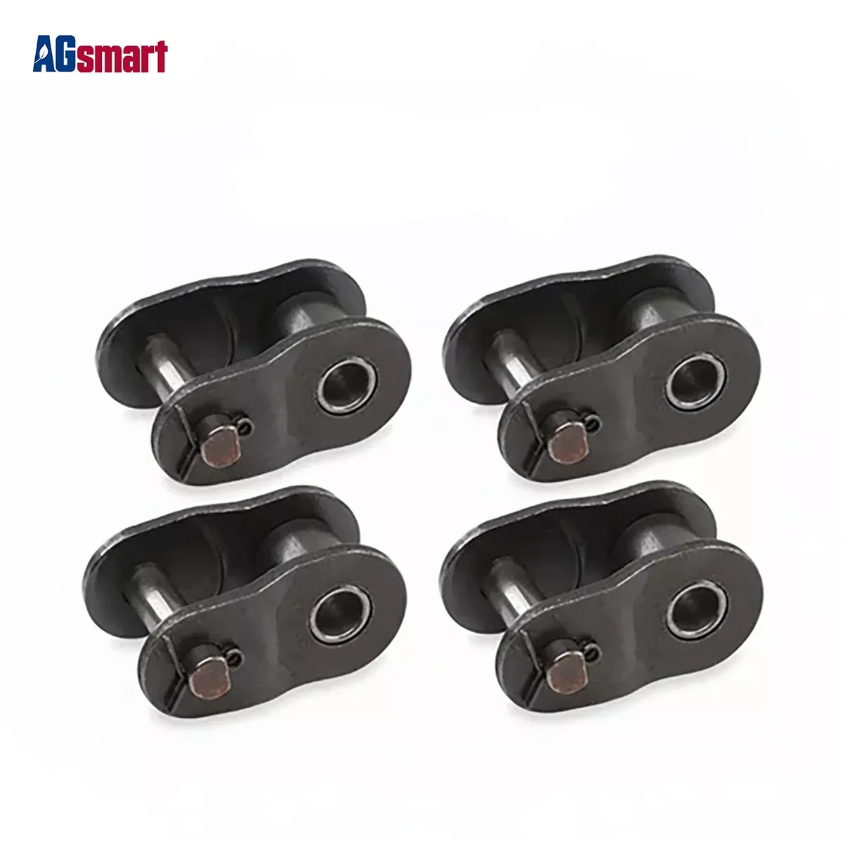 AgSmart Roller Chain Offset Half Link - #2050 Single Strand, Double Pitch, 4-Pack