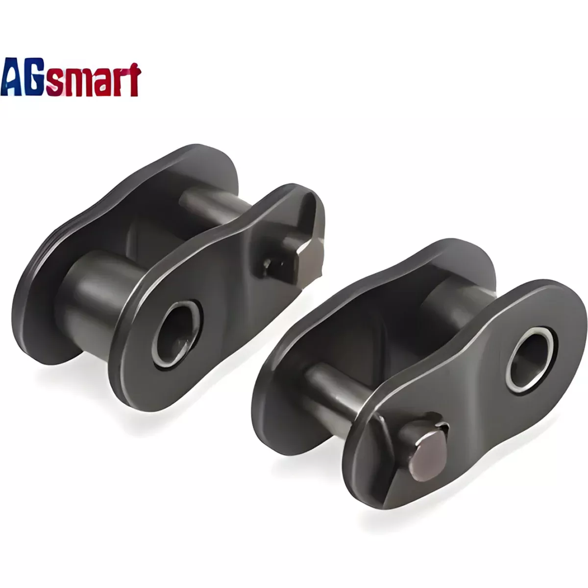 AgSmart Roller Chain Offset Half Link - #2060 Single Strand, Double Pitch, 2-Pack
