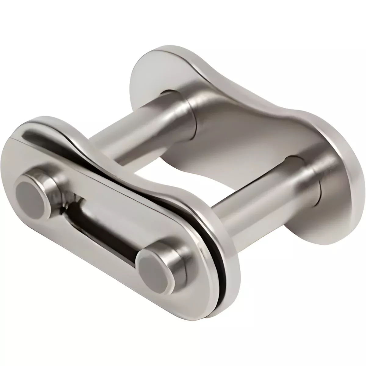 AgSmart Roller Chain Offset Half Link - #60 Single Strand, Stainless Steel, 1-Pack