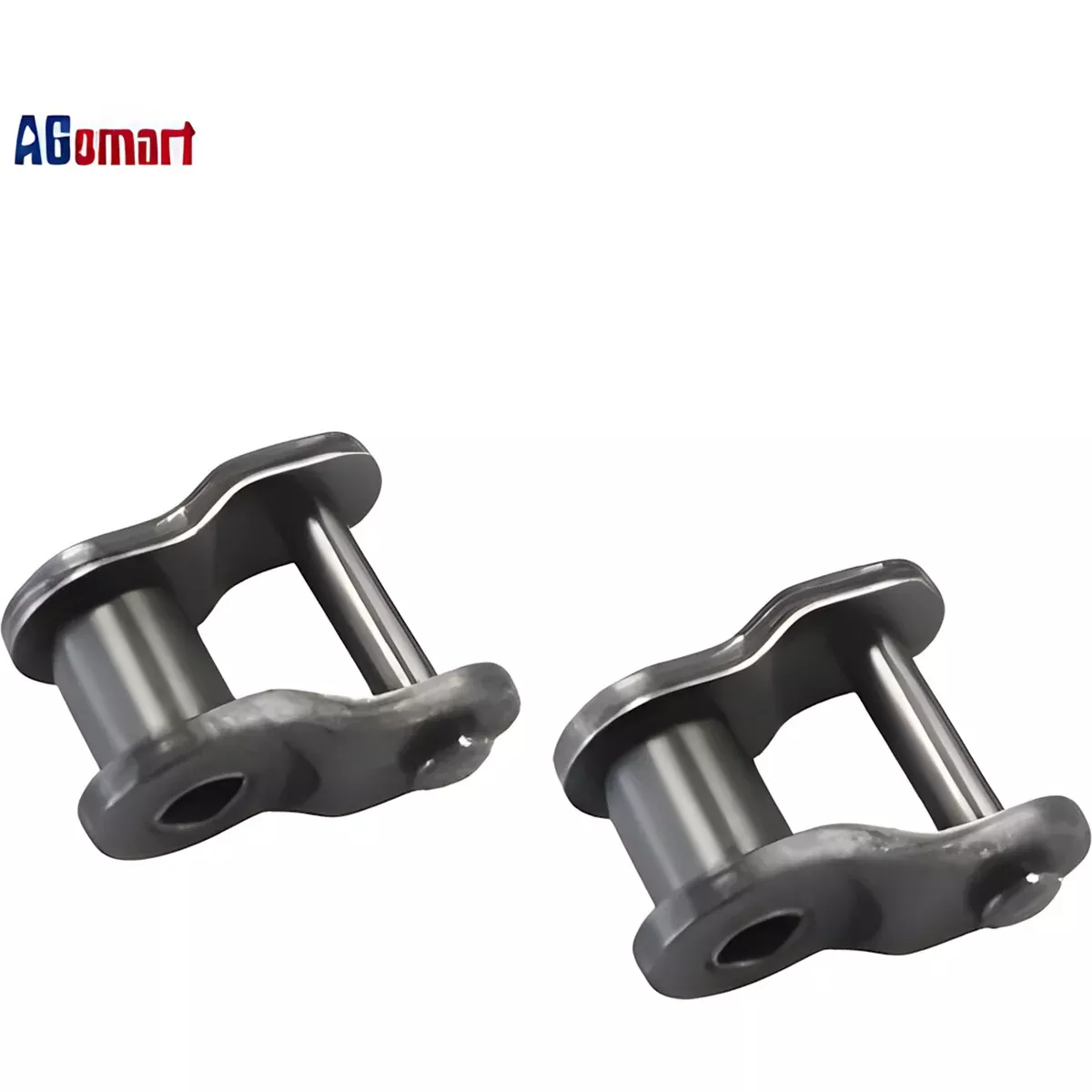 AgSmart Roller Chain Offset Half Link - #60H Single Strand, 2-Pack