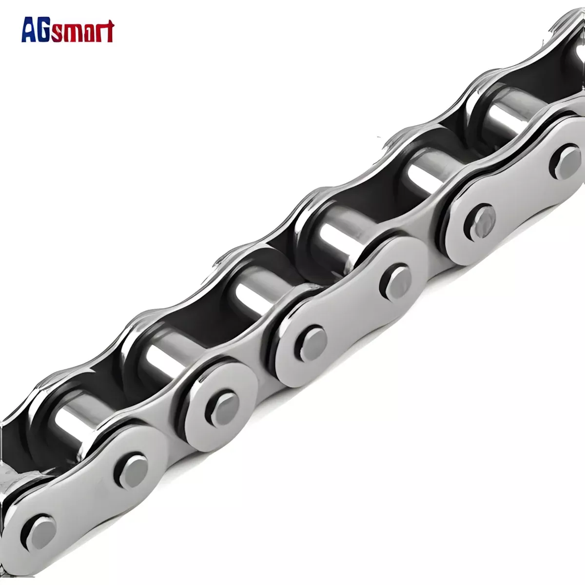 AgSmart Stainless Roller Chain - #2050 Double Pitch x 10' Per Box, priced per foot