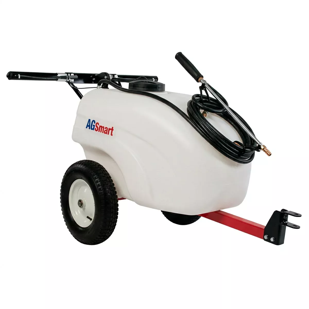 AgSmart Trailer Sprayer - 30 Gallon, 2.4 GPM Pump, 2 Nozzle Boom