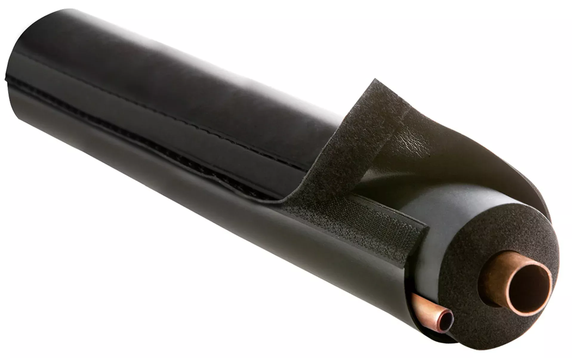 Airex 72C-B E-FLEX GUARD Protective Cover for 5/8" - 7/8" Line Sets with 3/4" Wall Insulation, 6ft, Black