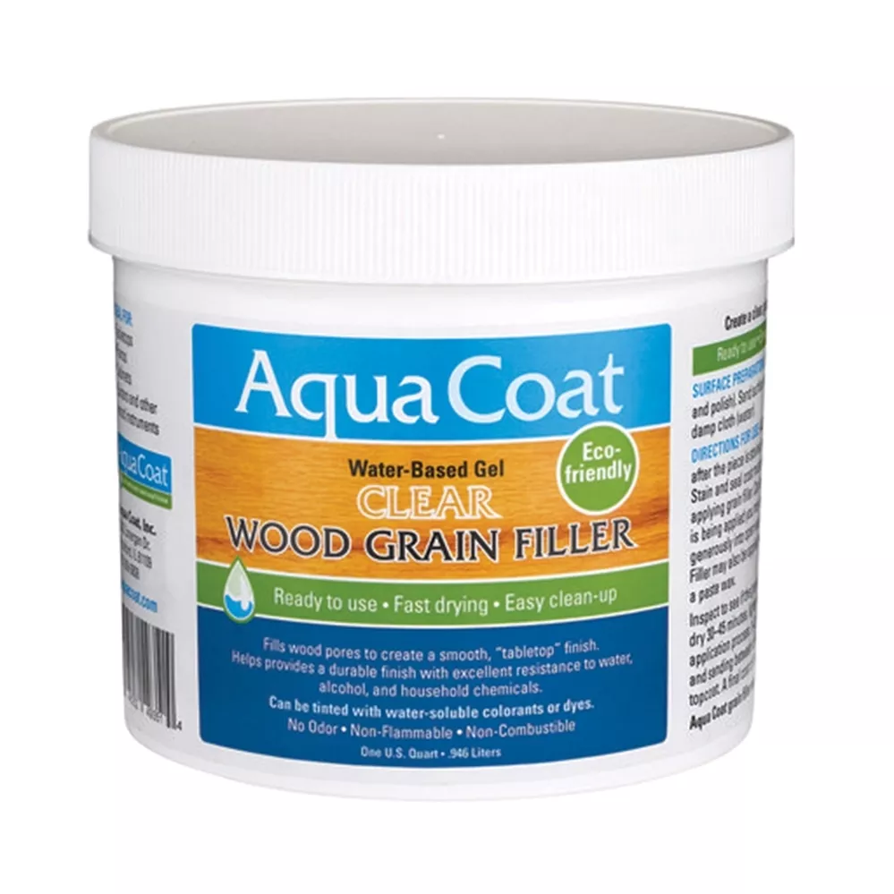 Aqua Coat Clear Wood Grain Filler