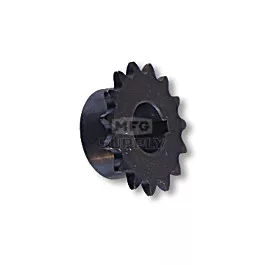 "B" Type Sprocket for #35 Chain, 15 Tooth, 3/4" Bore