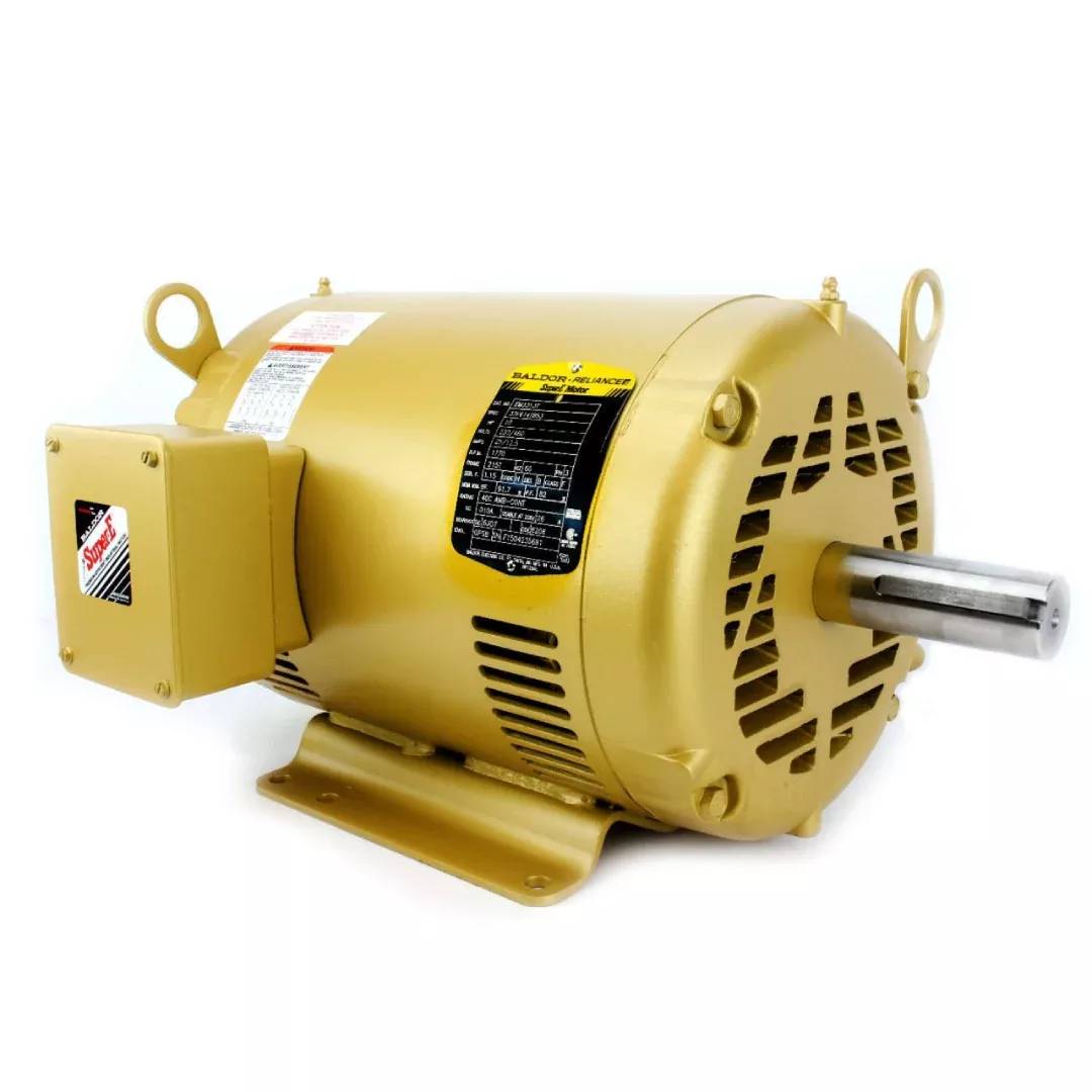 Baldor EM3313T 10 HP 3 Phase Motor 1770 RPM 215T | Compressor Source