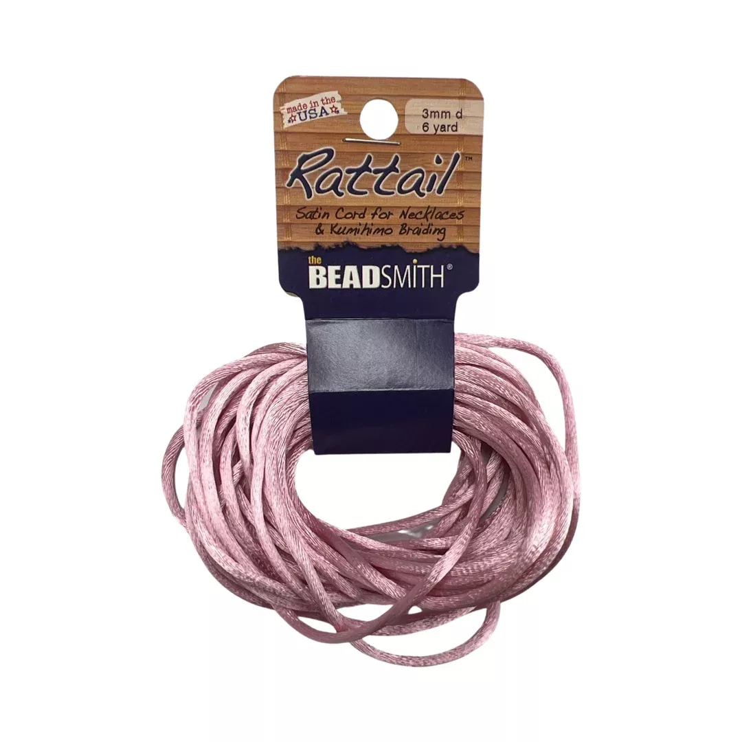 Beadsmith Rattail Satin Cord - 3 mm (6 Yards)
