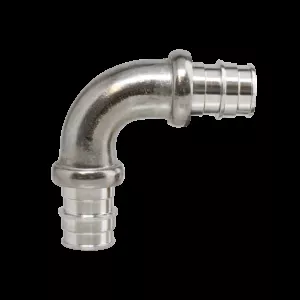 Boshart SSCEP-E07 3/4" Stainless Steel Cold Expansion PEX 90° Elbow