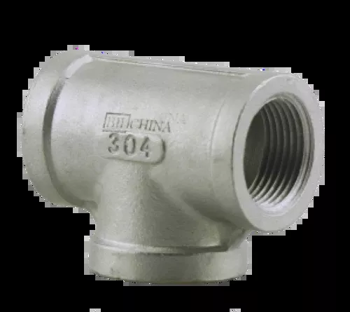 Boshart SSH304T-02 1/4" 304 Stainless Steel Tee, Class 150, Heavy