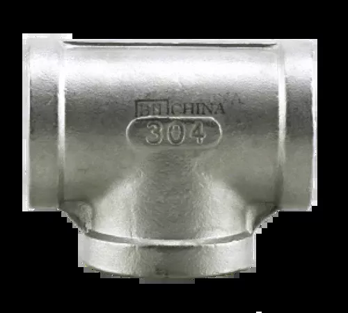 Boshart SSH304T-10 1" 304 Stainless Steel Tee, Class 150, Heavy