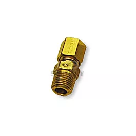 Brass Connector, 3/16" to 1/8" Tube N.P.T.