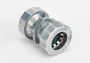 Bridgeport 261-MSRT 3/4" Push-EMT Coupling, Raintight, Zinc Alloy
