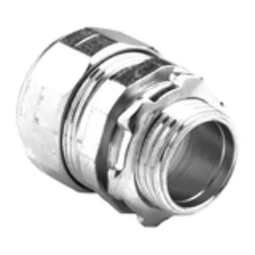 Bridgeport 3002-US 1" Rigid Compression Connector, Steel (USA)