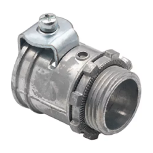 Bridgeport 572-DC2 3/4" U-Shaped Single Screw Connector