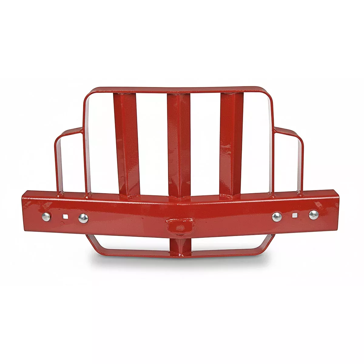 BUMPER & GRILL ASSEMBLY, MOUNTING ARMS NOT INCLUDED. ASSEMBLY COMES PAINTED, WHILE SUPPLIES LAST