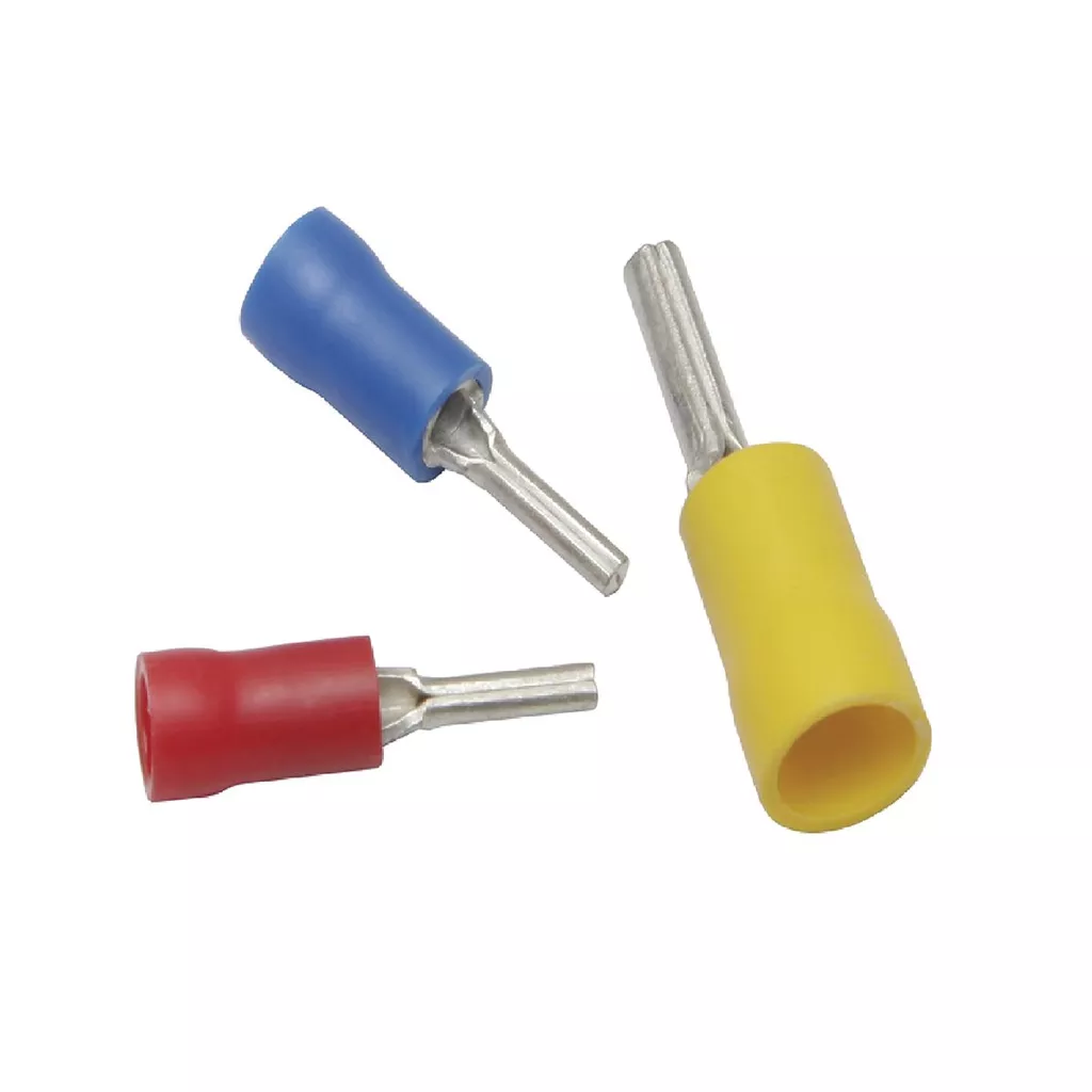 Burndy PTV10 Vinyl Pin Terminal For 12 - 10 AWG