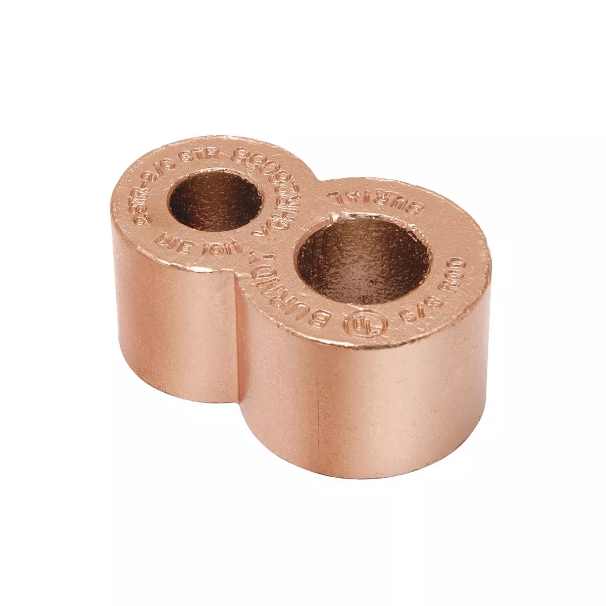 Burndy YGHR26C12 HYTAIL™ Ground Rod Figure 8 Compression Tap Connector