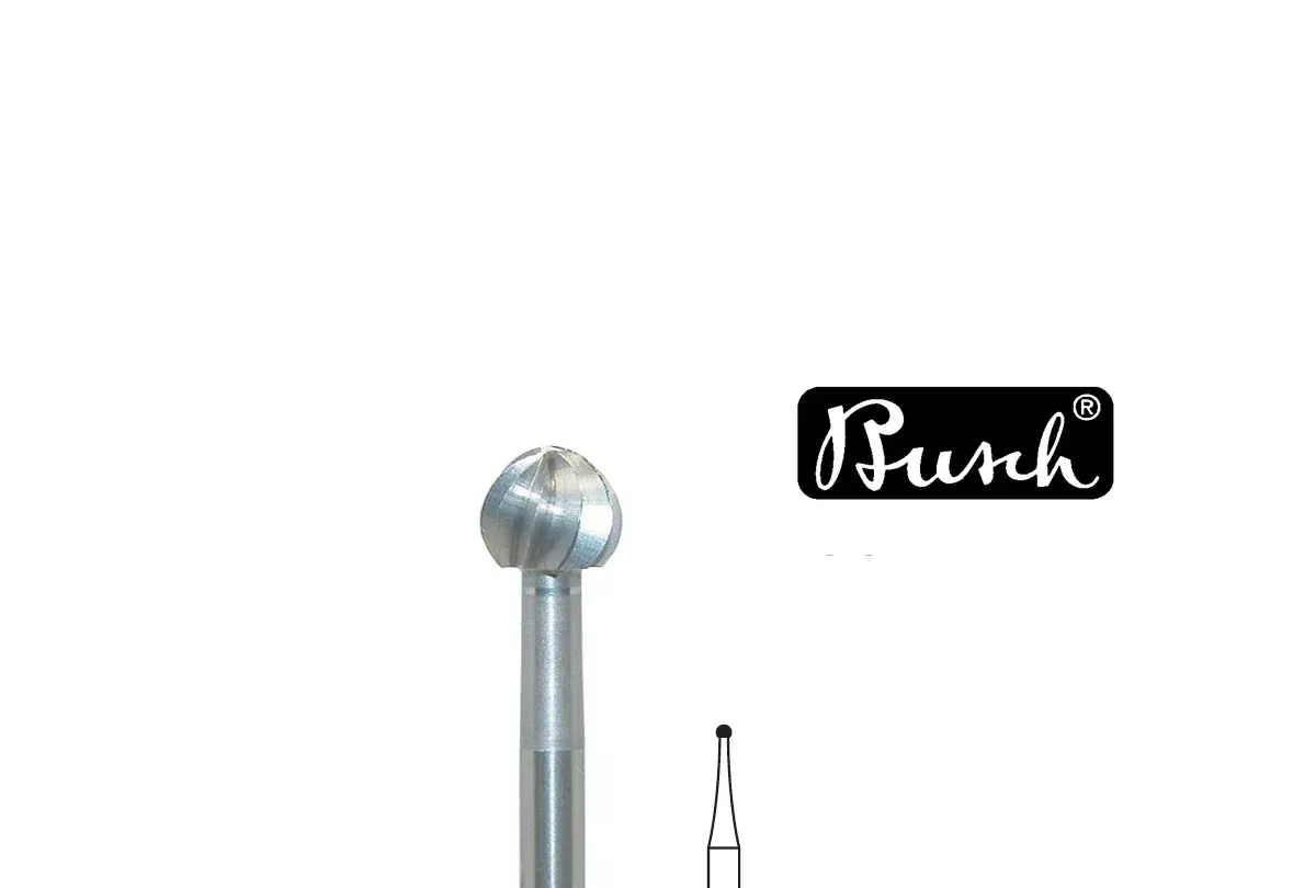 Busch #1 - Ball Round Burs