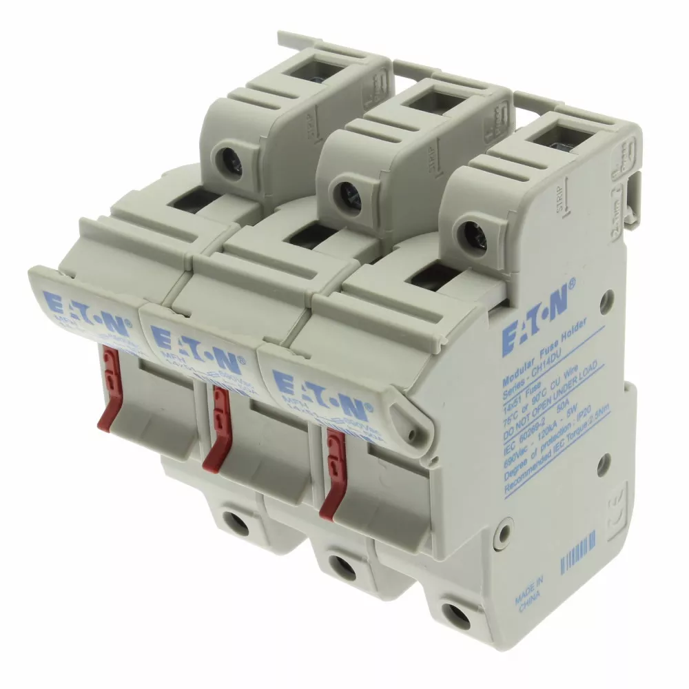 BUSS CH143DU 3P 14x51 Fuse Holder