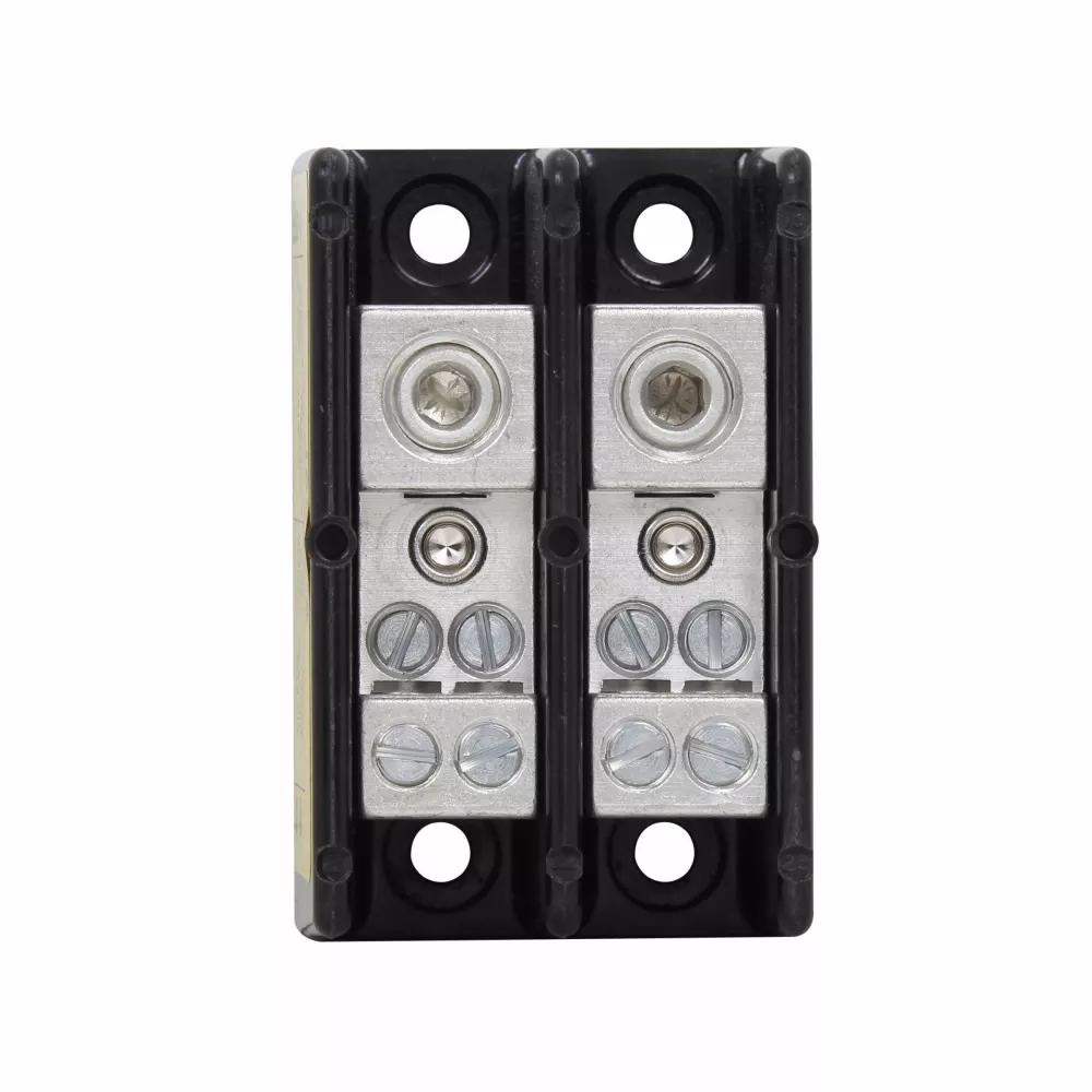 Bussmann 16220-2 600v AC/DC 2-Pole Power Distribution Block