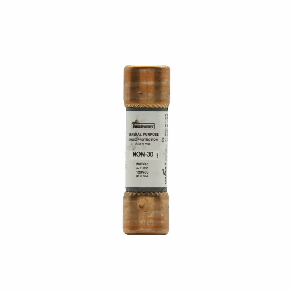 Bussmann Series NON-1/8 One Time Fuse