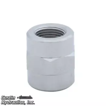 BVA FT103 FITTING COUPLING 3/8"-18 NPTF X 3/8"-18 NPTF 10,000 PSI
