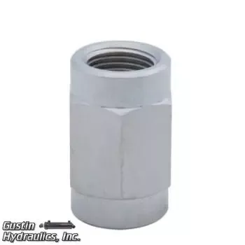 BVA FT112 FITTING COUPLING REDUCING 1/2"-14 NPTF X 3/8"-18 NPTF 10,000 PSI